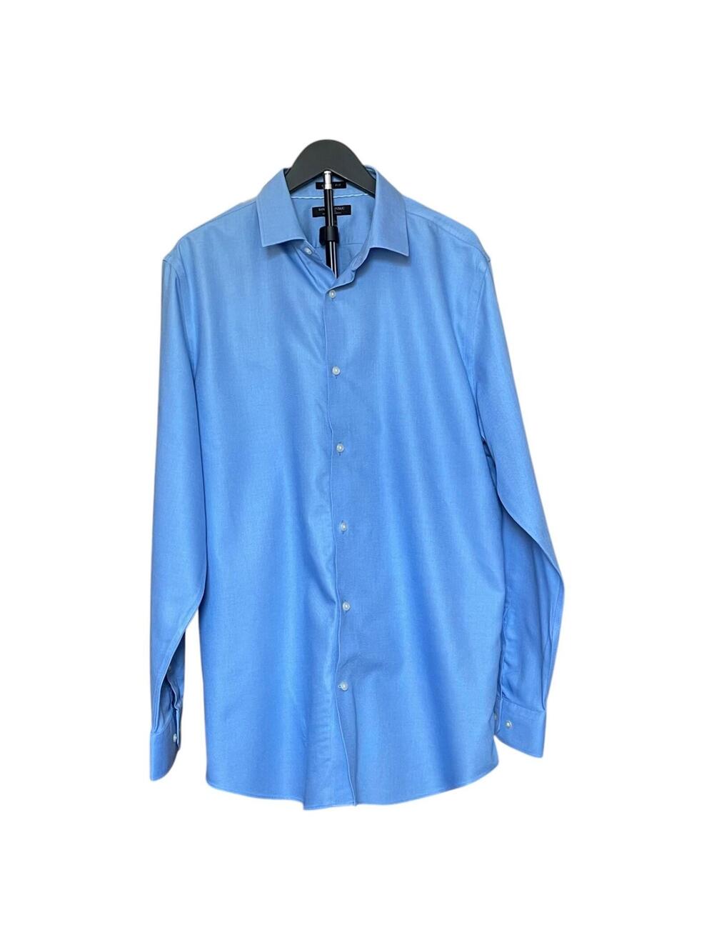 Banana Republic Grant Fit Men’s Blue Button Down Shirt Large Non-Iron CLEAN!